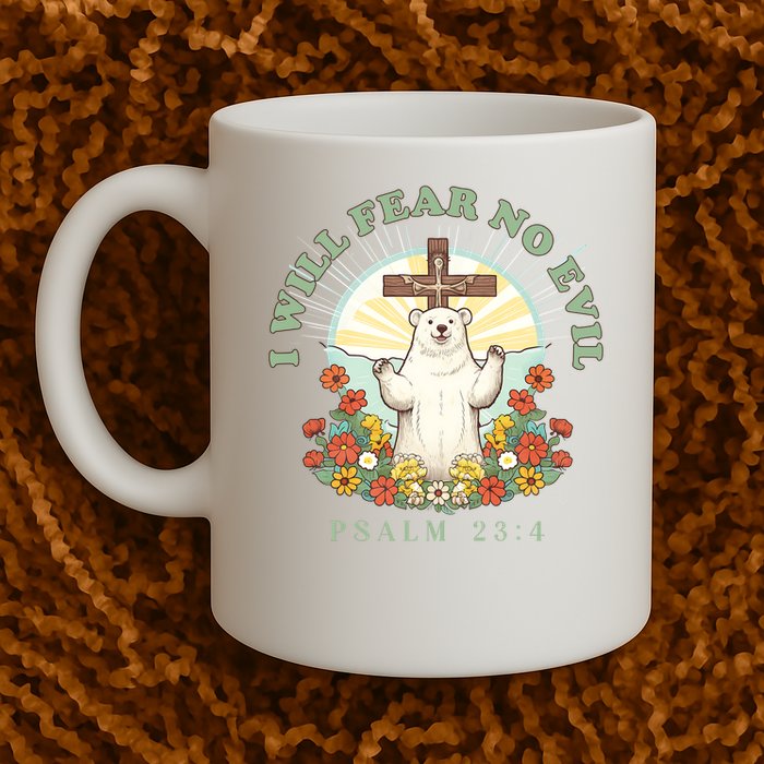 I Will Fear No Evil - Psalm 23 Mug