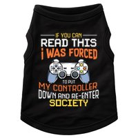 I Was Forced To Put My Controller Down Funny Gaming Doggie Tank