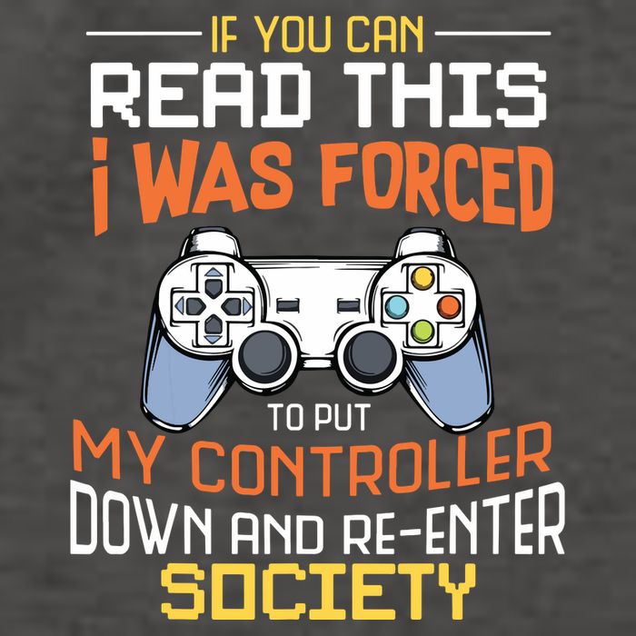 I Was Forced To Put My Controller Down Funny Gaming Vector Backpack