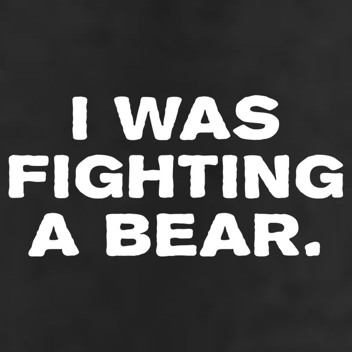 I Was Fighting A Bear Funny Adult Drive Performance Visor