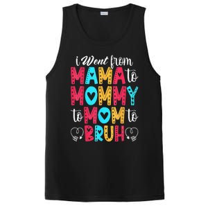 I Went From Mama To Mommy To Mom To Bruh First Mother's Day PosiCharge Competitor Tank