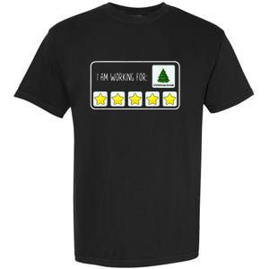 Im Working For Christmas Break 5 Stars Garment-Dyed Heavyweight T-Shirt