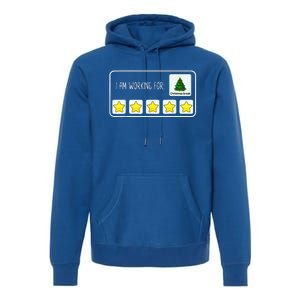 Im Working For Christmas Break 5 Stars Premium Hoodie