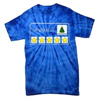 Im Working For Christmas Break 5 Stars Tie-Dye T-Shirt