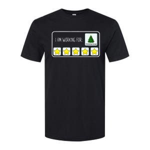 Im Working For Christmas Break 5 Stars Softstyle CVC T-Shirt