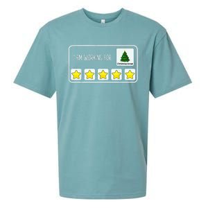 Im Working For Christmas Break 5 Stars Sueded Cloud Jersey T-Shirt