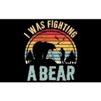 I Was Fighting A Bear Funny Injury Recovery Get Well Soon Bumper Sticker