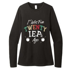 I Was Fun Twenty Ieps Ago Meaningful Gift Iep Sped Special Ed Teacher Gift Womens CVC Long Sleeve Shirt