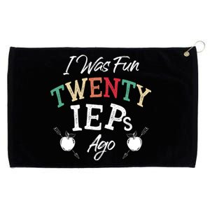 I Was Fun Twenty Ieps Ago Meaningful Gift Iep Sped Special Ed Teacher Gift Grommeted Golf Towel