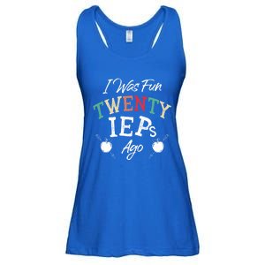 I Was Fun Twenty Ieps Ago Meaningful Gift Iep Sped Special Ed Teacher Gift Ladies Essential Flowy Tank