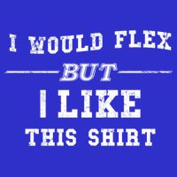 I Would Flex But I Like This Gift Funny Gift Magnet