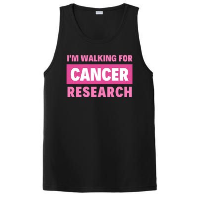 I'm Walking For Cancer Research PosiCharge Competitor Tank