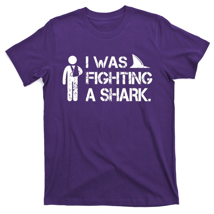 I Was Fighting A Shark T-Shirt