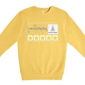 IM Working For Christmas Break 5 Stars Lonely People Premium Crewneck Sweatshirt