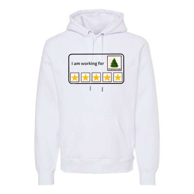 IM Working For Christmas Break 5 Stars Christmas Teacher Premium Hoodie