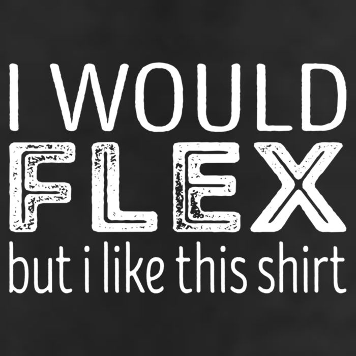 I Would Flex But I Like This Gift Workout Great Gift 25L Jumbo Tote