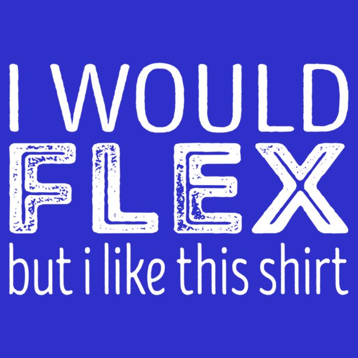 I Would Flex But I Like This Gift Workout Great Gift 16 in Basic Backpack