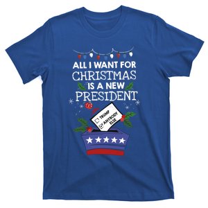 I Want For Christmas Is A New President Funny Antitrump Gift T-Shirt