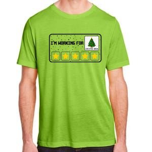 IM Working For Christmas Break 5 Stars Xmas Tree Bcba Rbt Adult ChromaSoft Performance T-Shirt