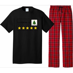 IM Working For Christmas Break 5 Stars Xmas Tree Bcba Rbt Pajama Set