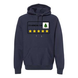 IM Working For Christmas Break 5 Stars Xmas Tree Bcba Rbt Premium Hoodie