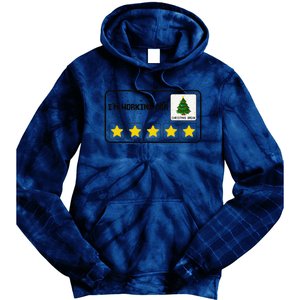 IM Working For Christmas Break 5 Stars Xmas Tree Bcba Rbt Tie Dye Hoodie