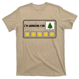 IM Working For Christmas Break 5 Stars Xmas Tree Bcba Rbt T-Shirt