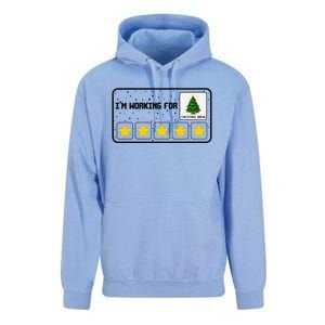 IM Working For Christmas Break 5 Stars Xmas Tree Bcba Rbt Unisex Surf Hoodie