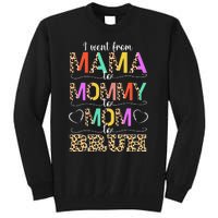 I Went From Mama to Mommy to Mom to Bruh First Mother's Day Tall Sweatshirt