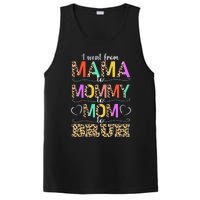 I Went From Mama to Mommy to Mom to Bruh First Mother's Day PosiCharge Competitor Tank