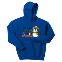 I Want For Christmas Is A Penguin Merry Christmas Cute Gift Kids Hoodie