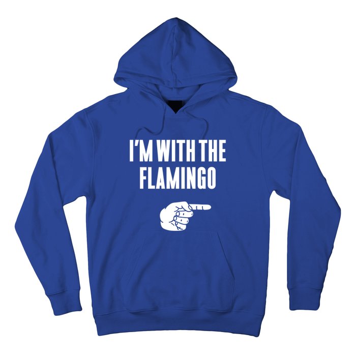 IM With Flamingo Halloween Christmas Funny Gift Hoodie