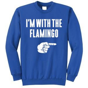 IM With Flamingo Halloween Christmas Funny Gift Sweatshirt