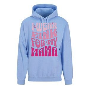 I Wear For My Mama Breast Cancer Awareness Month Unisex Surf Hoodie