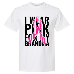 I Wear For My Grandma Breast Cancer Awareness 2024 Garment-Dyed Heavyweight T-Shirt