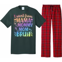 I Went From Mama Mommy Mom To BRUH Pajama Set