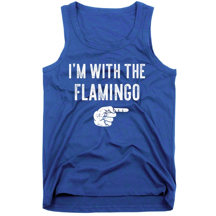 IM With Flamingo Halloween Christmas Funny Gift Tank Top