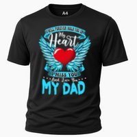 I Will Forever Hold You In My Heart I Miss And Love My Dad Cute Gift Cooling Performance Crew T-Shirt