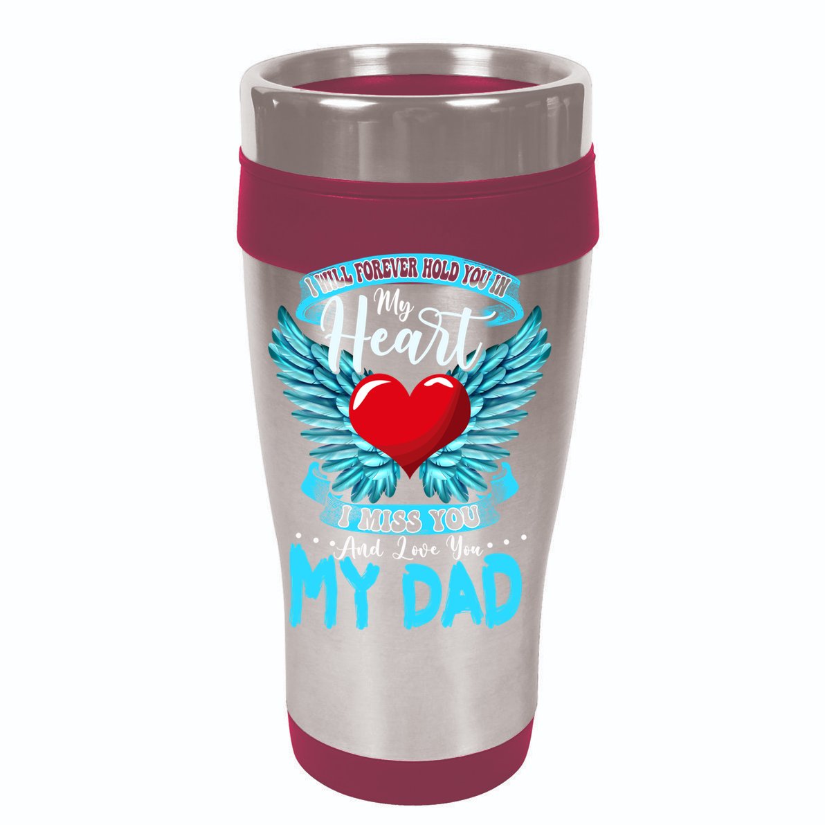 I Will Forever Hold You In My Heart I Miss And Love My Dad Cute Gift Womens Tank Top