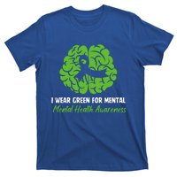 I Wear Green Tal Health Awareness Ribbon Month Meaningful Gift T-Shirt