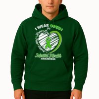 I Wear Green For Mental Health Awareness Love Hope Faith Support Hoodie