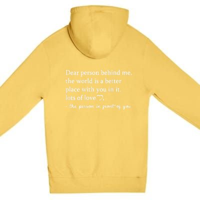 I Wear Green For Mental Health Awareness Month Premium Pullover Hoodie