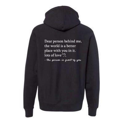 I Wear Green For Mental Health Awareness Month Premium Hoodie