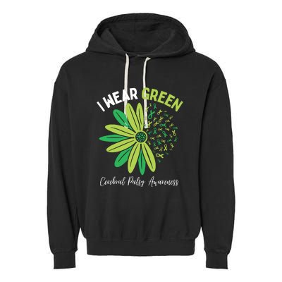 I Wear Green Garment-Dyed Fleece Hoodie