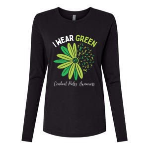 I Wear Green Womens Cotton Relaxed Long Sleeve T-Shirt