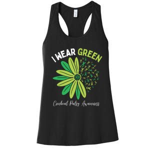 I Wear Green Women's Racerback Tank