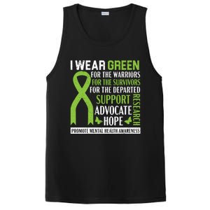 I Wear Green Tal Health Awareness Fight The Stigma Gift PosiCharge Competitor Tank