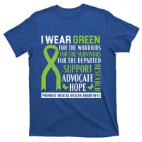 I Wear Green Tal Health Awareness Fight The Stigma Gift T-Shirt