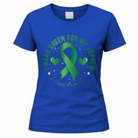 I Wear Green For My Nephew Scoliosis Awareness Gift Women's T-Shirt