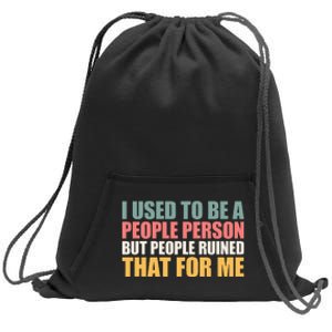 I Wear Grey For My Mom GBM Glioblastoma Awareness Sweatshirt Cinch Pack Bag